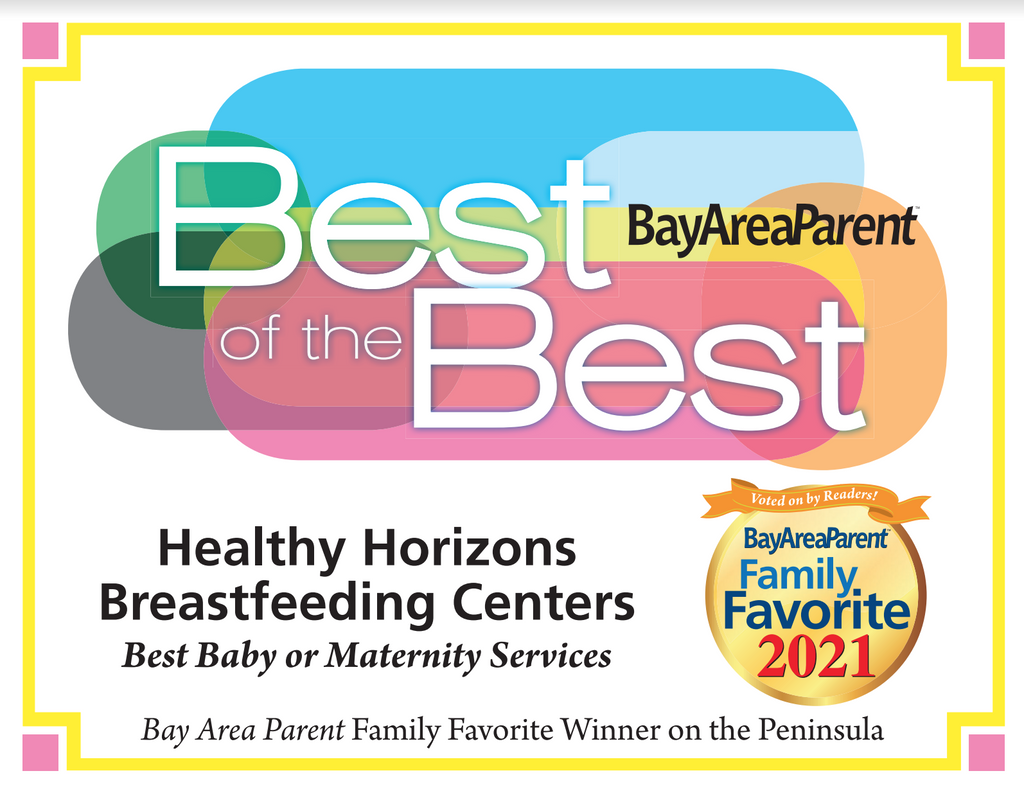 Healthy Horizons Awarded 2021 Gold for Best Baby or Maternity Services by Bay Area Parent Magazine
