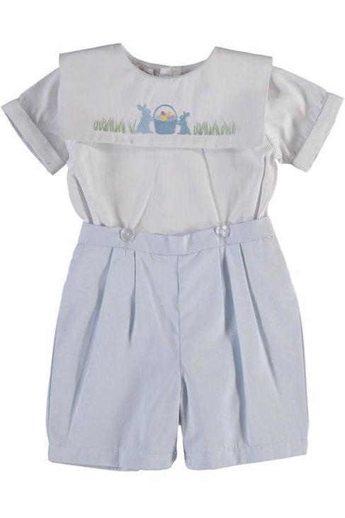 Julius Berger & Carriage Boutique Boys Easter Shirt and Shorts Set