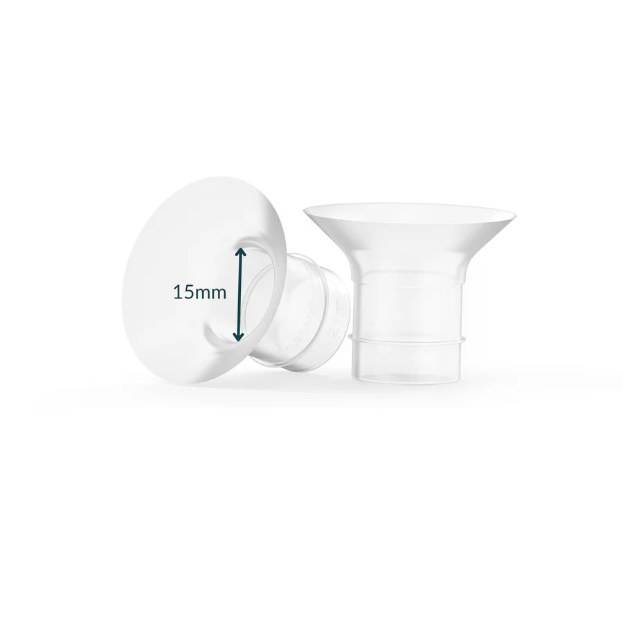 Ameda Universal Soft Breast Pump Flange Inserts 15mm