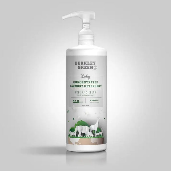 Berkley Green Eco Baby 10x Laundry Detergent - Free & Clear