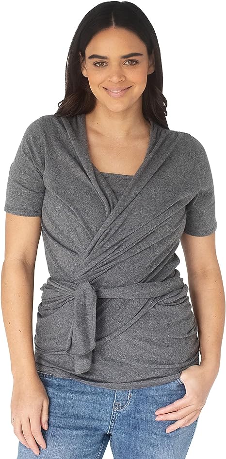 Kindred Bravely Organic Cotton Skin to Skin Wrap Top
