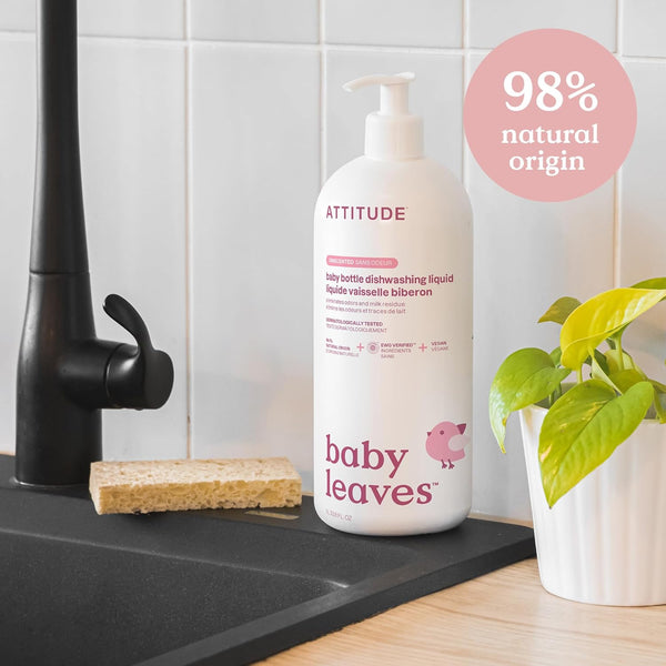Attitude Baby Bottle & Dishwashing Liquid Soap Unscented
