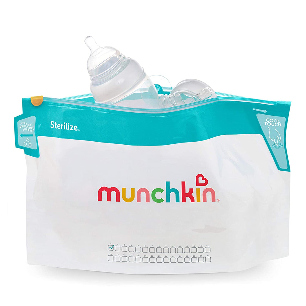 Munchkin Latch Steam Sterilizer Bags 6ct