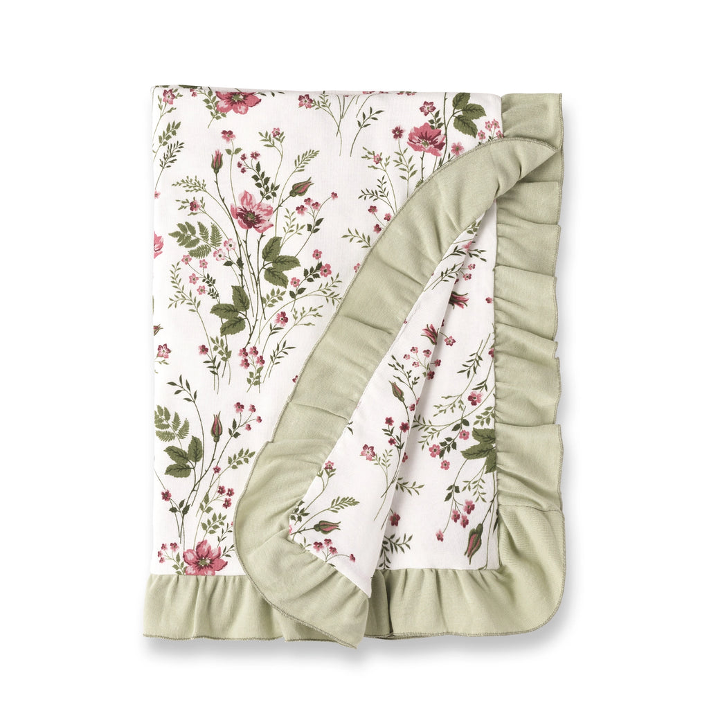 Tesa Babe Pretty Petals Bamboo Stroller Blanket