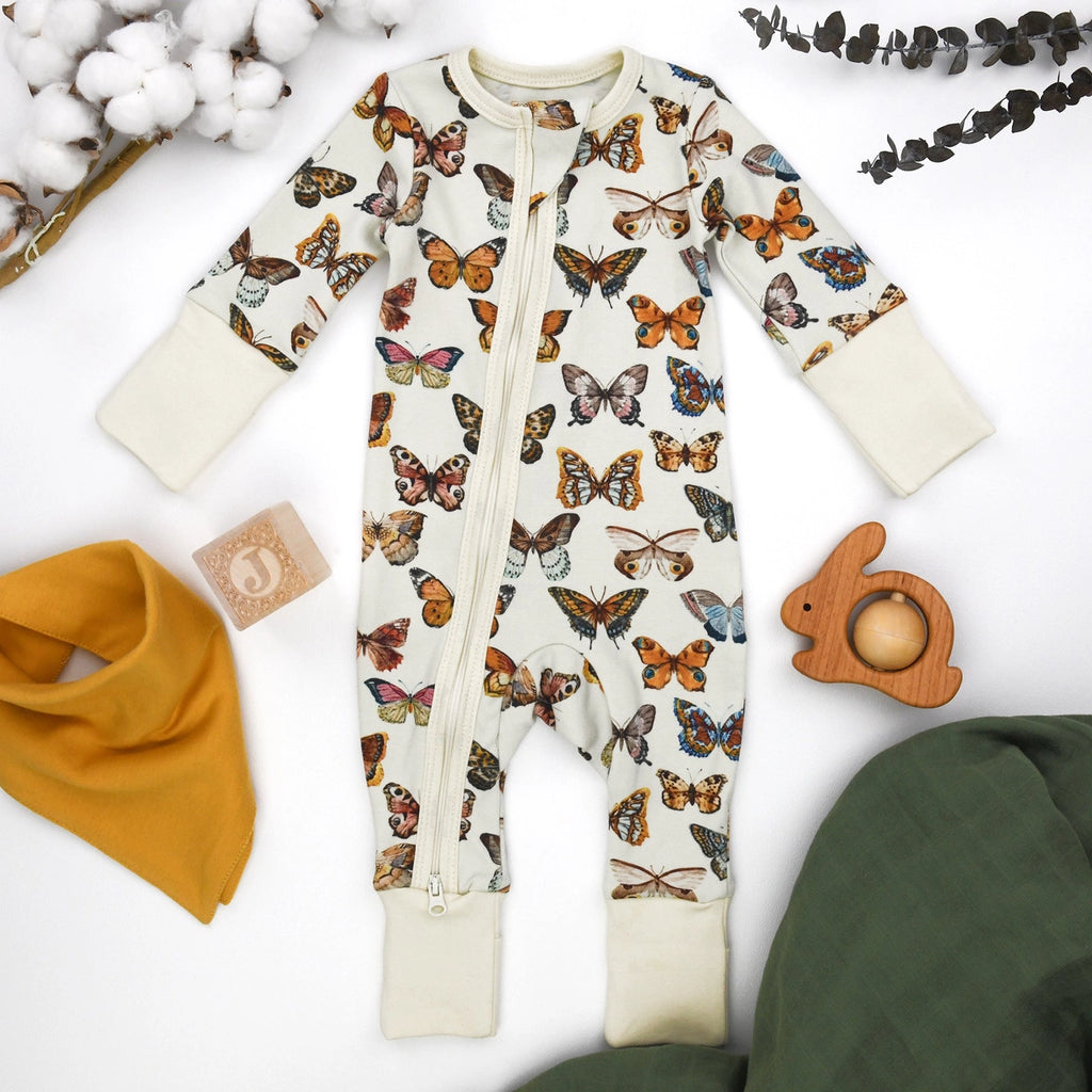 Earthy Organic Cotton 2 Way Zipper Sleeper
