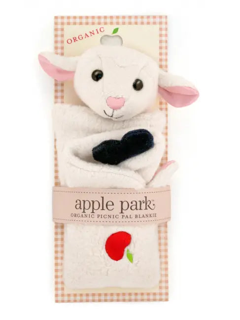 Apple Park Picnic Pal Blankie lamby