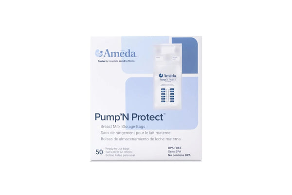 Ameda Pump 'N Protect 6oz Breast Milk Storage Bags