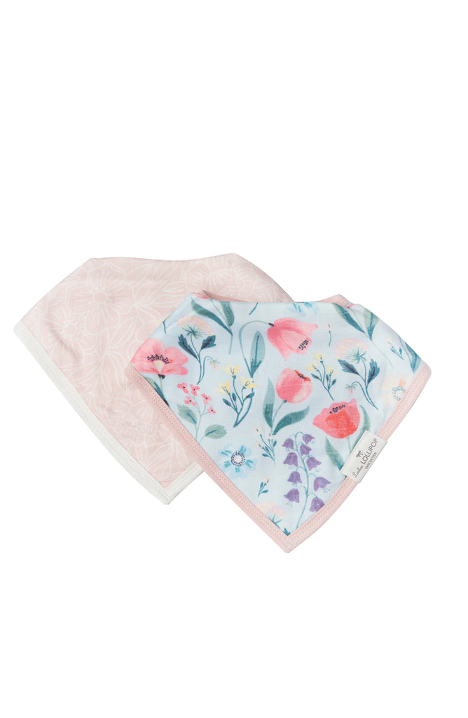 Loulou Lollipop Muslin Bandana Bib Set