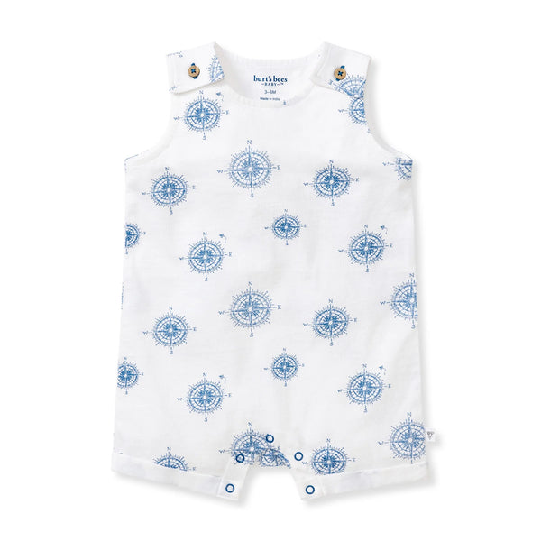 Burt's Bees Baby Little Explorer Organic Cotton Romper