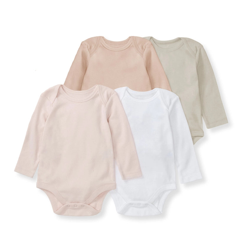 Burt's Bees Baby Long Sleeve Bodysuits