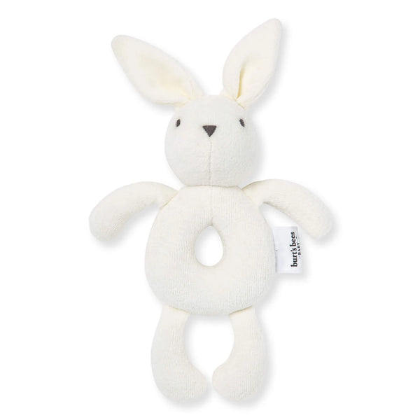Burt's Bees Baby Plush Baby Rattle bunny