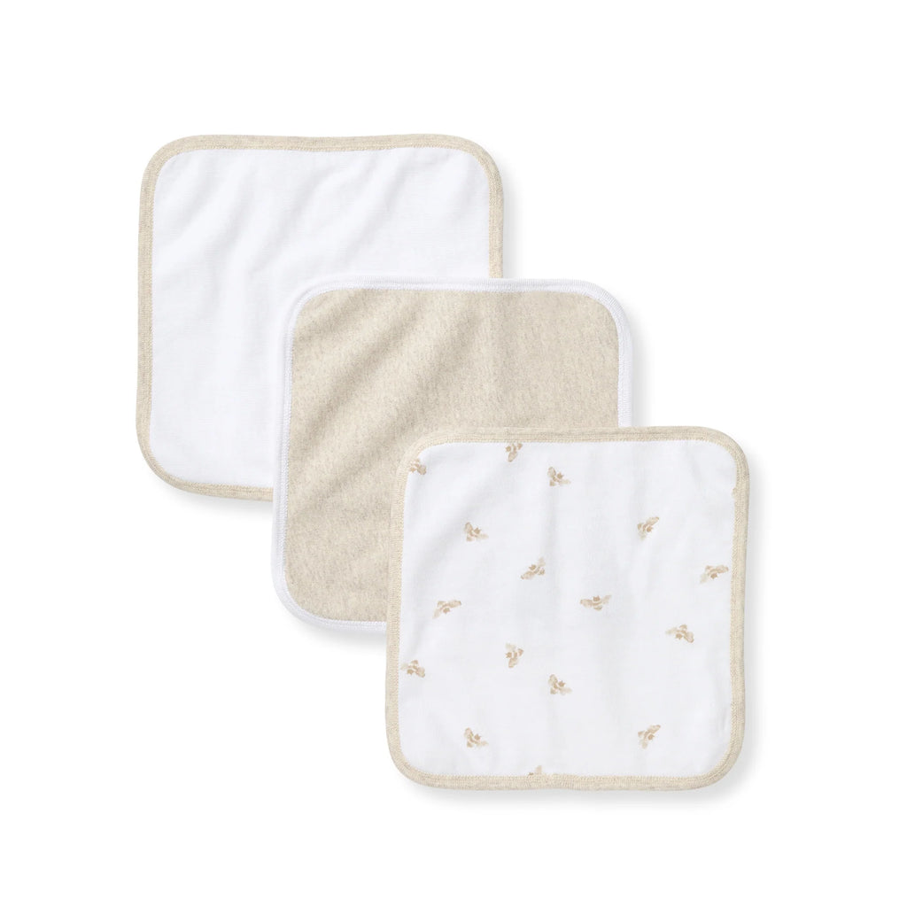Burt's Bees Baby Organic Washcloths 3 Pack