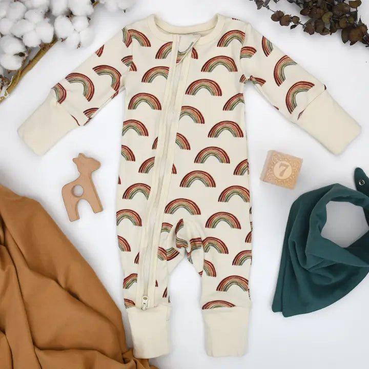 Earthy Organic Cotton 2-Way Zipper Sleeper