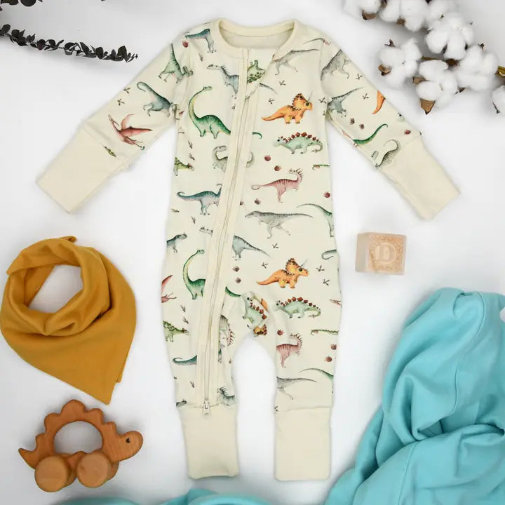Earthy Organic Cotton 2-Way Zipper Sleeper