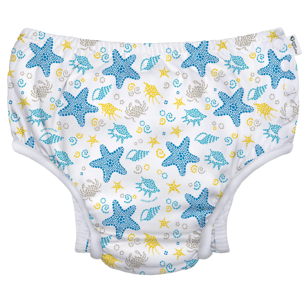 Green Sprouts Snap Reusable Swimsuit Diaper