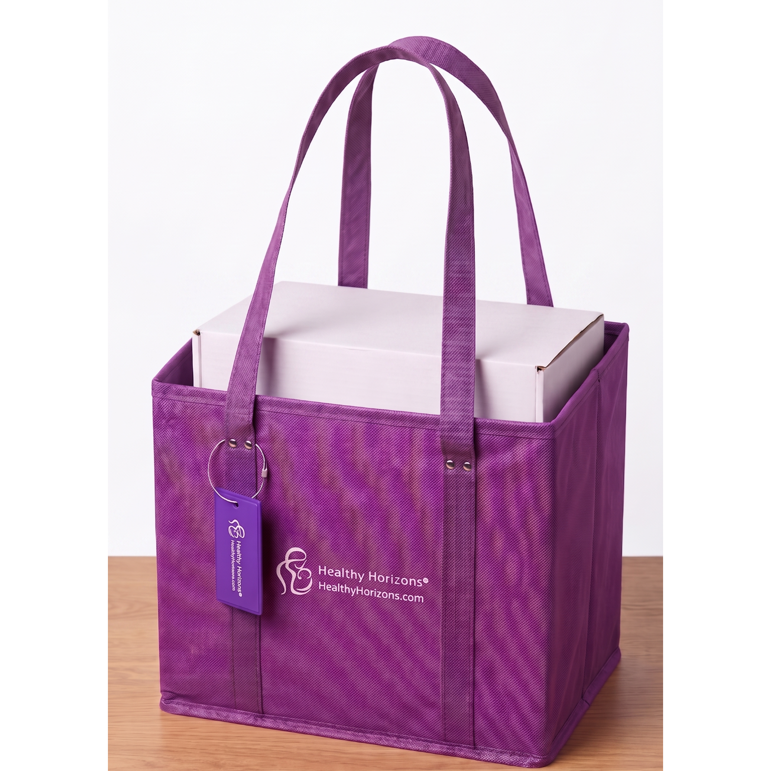 Healthy Horizons Breast Milk Cooler Travel Tote with Luggage Tag