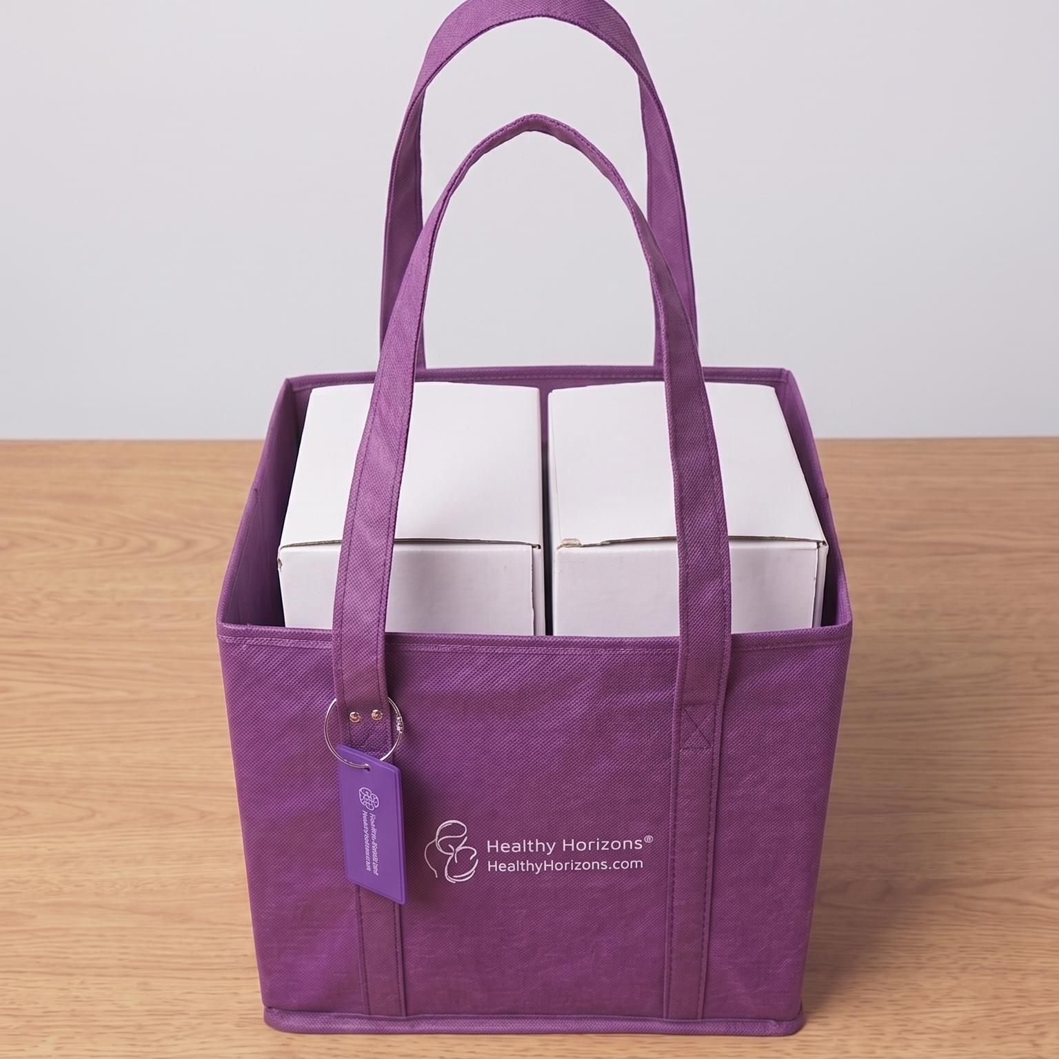 Healthy Horizons Breast Milk Cooler Travel Tote with Luggage Tag