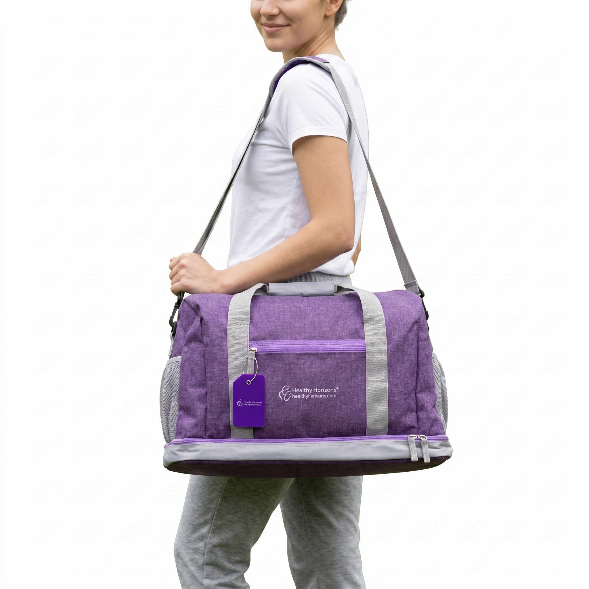 Healthy Horizons_Carry on duffle bag for milk cooler box