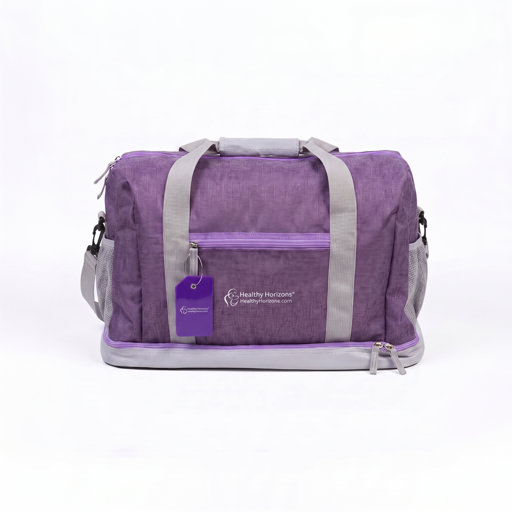 Healthy Horizons_Carry on duffle bag for milk cooler box