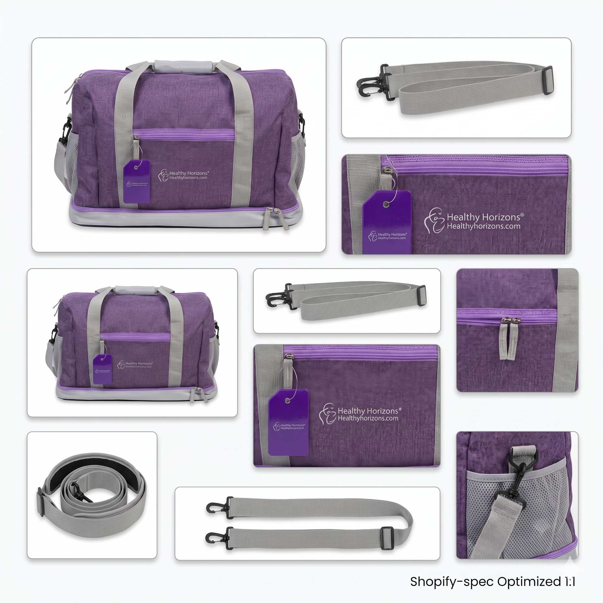 Healthy Horizons_Carry on duffle bag for milk cooler box