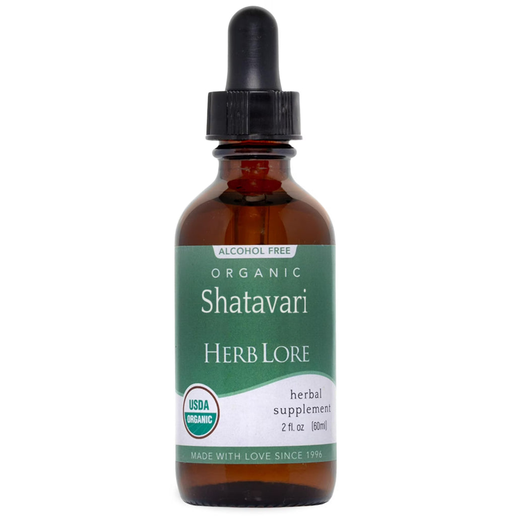 Herblore Shatavari Tincture (Non-Alcohol) - Certified Organic