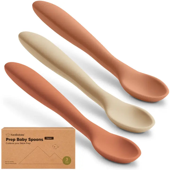 Keababies Prep Silicone Spoons 3-Pack