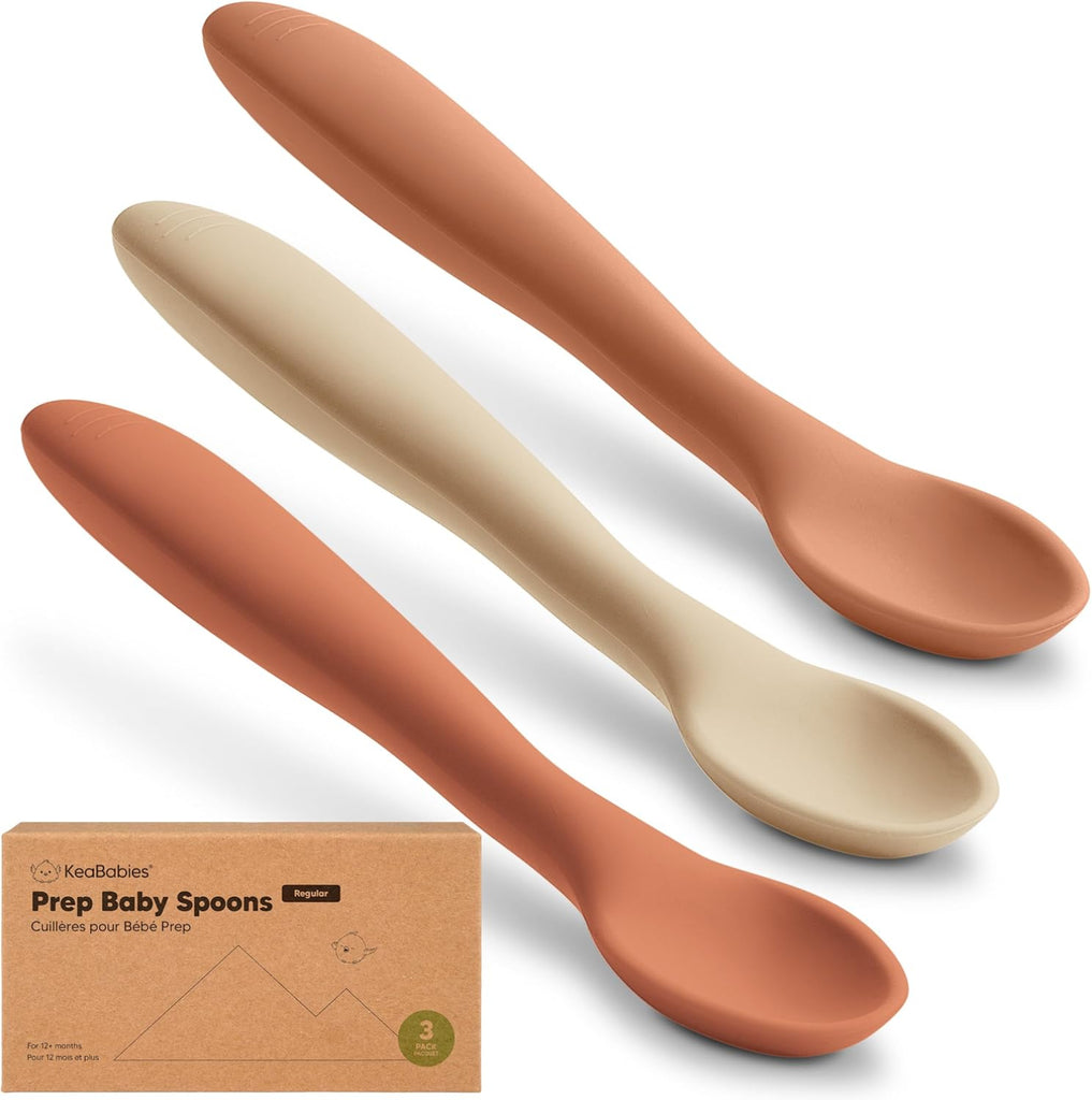 Keababies Prep Silicone Spoons 3-Pack