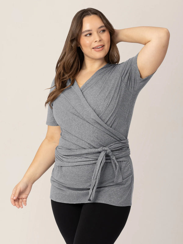Kindred Bravely Skin to Skin Wrap Top