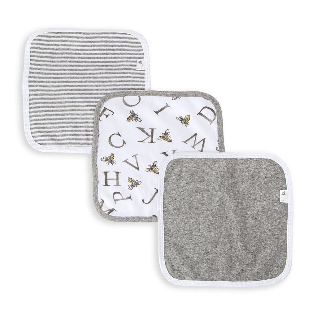 Burt's Bees Organic Baby Washcloths 3 Pack