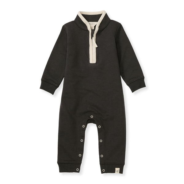 Burt's Bees Baby Quarter Zip Organic Jumpsuit