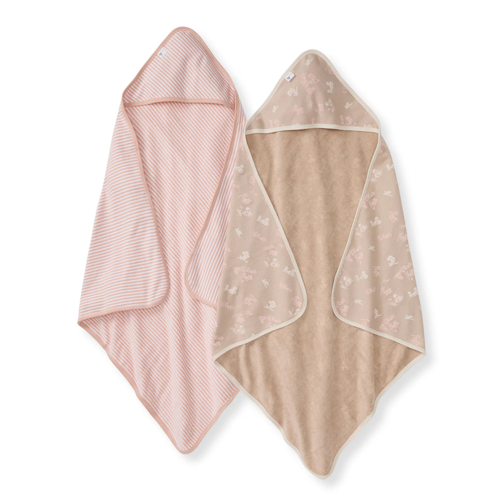 Burt's Bees Baby Organic Hooded Towel 2 Pack