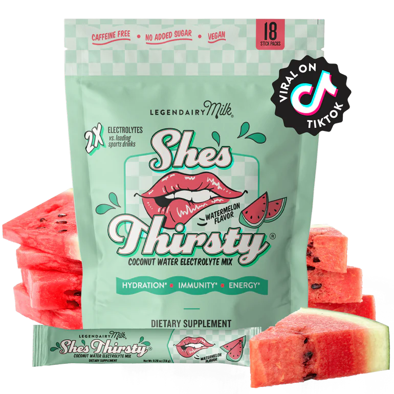 Legendairy Milk She’s Thirsty Coconut Water Electrolyte Mix