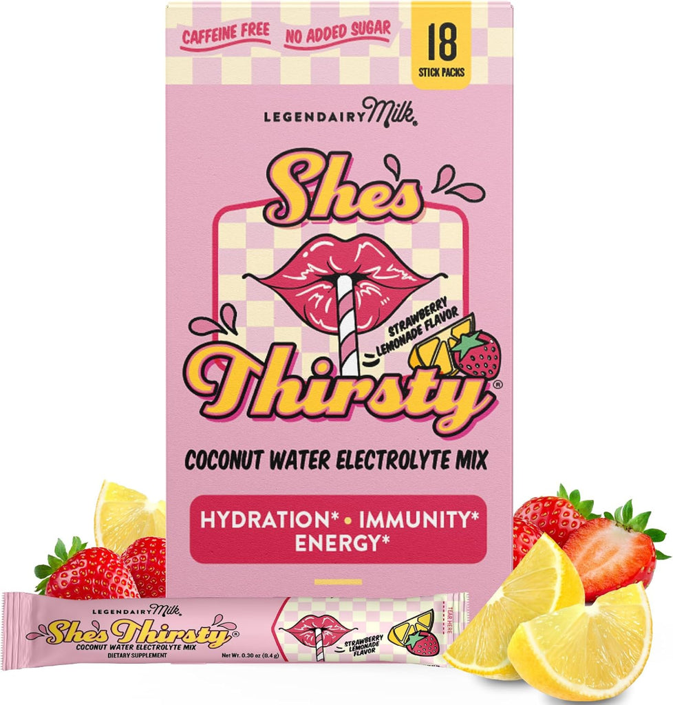 Legendairy Milk She’s Thirsty Coconut Water Electrolyte Mix