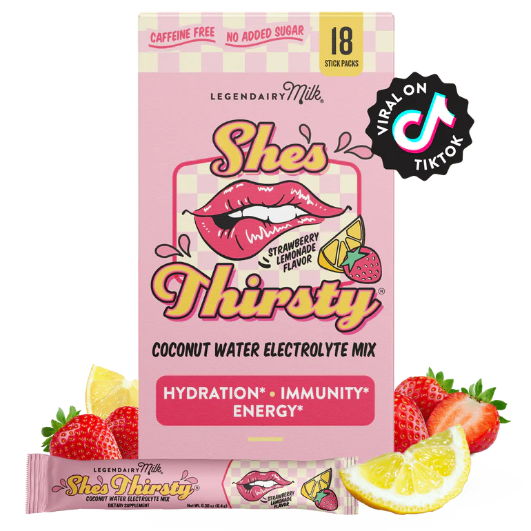 Legendairy Milk She’s Thirsty Coconut Water Electrolyte Mix