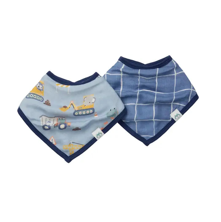 Loulou Lollipop Muslin Bandana Bib Set 2 Pack