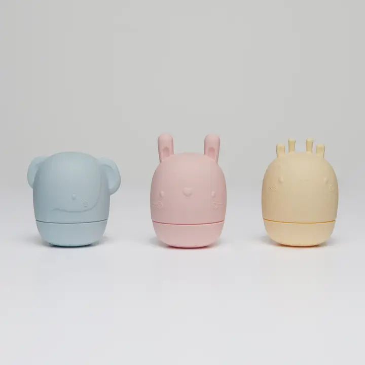 Loulou Lollipop Silicone Bath Toy Set