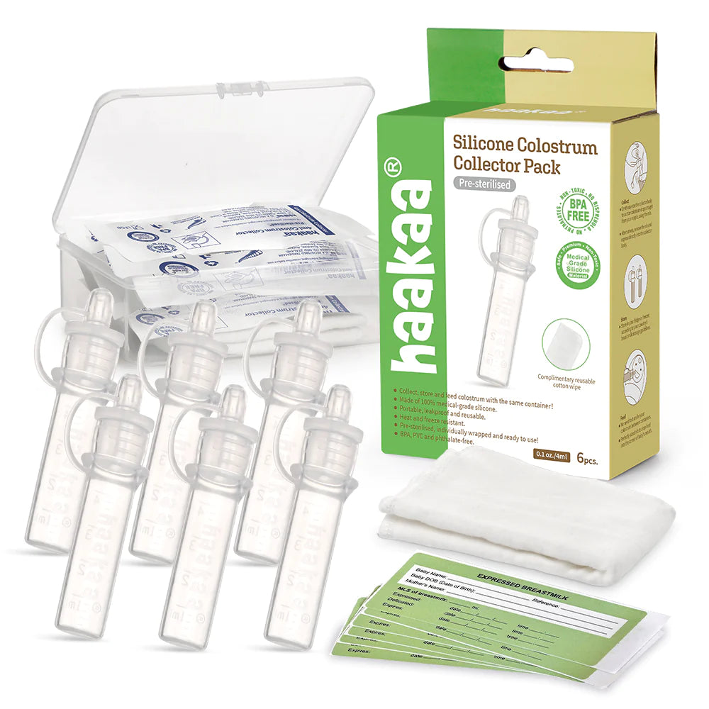 Haakaa Silicone Colostrum Collector Set 4ml 6 Pack