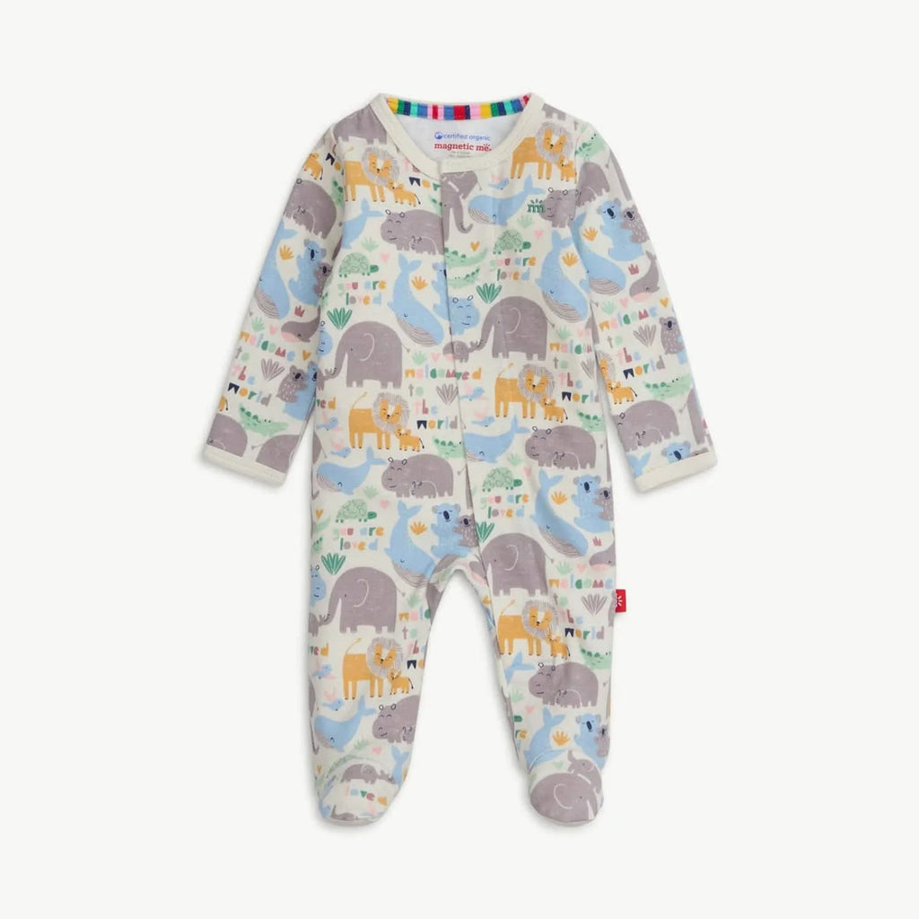 Magnetic Me Organic Cotton Magnetic Footie