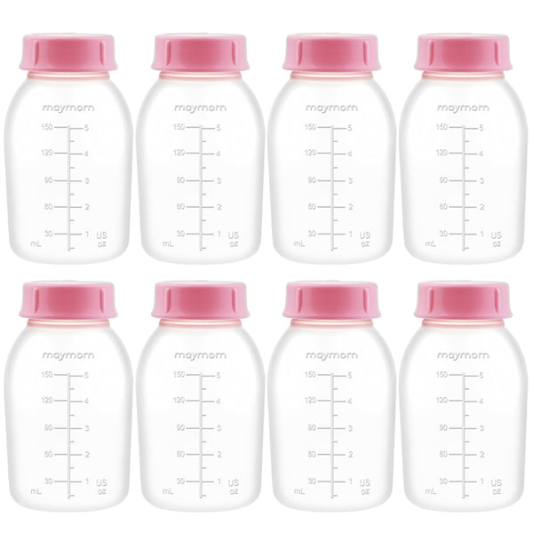 Maymom Breast Pump Bottle Set 8 Pack