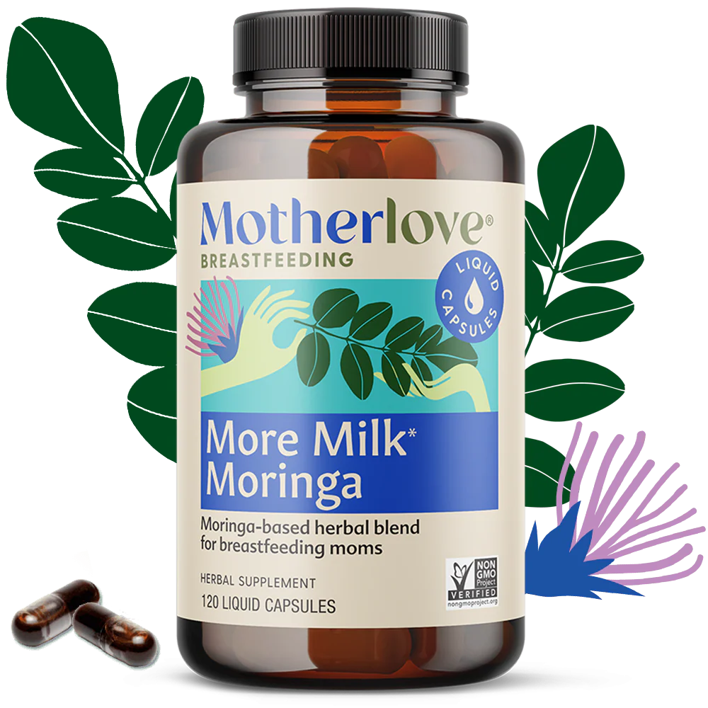 Motherlove More Milk Moringa Capsules