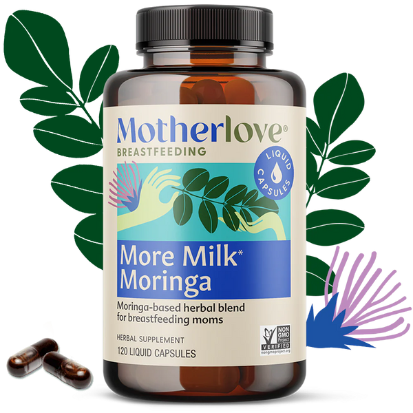 Motherlove More Milk Moringa Capsules