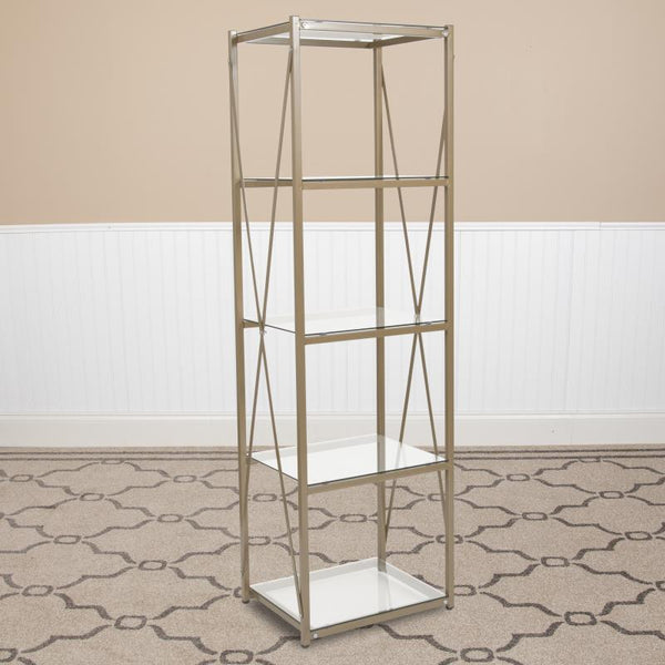 Free Standing Lactation Room Supply & Storage Shelf