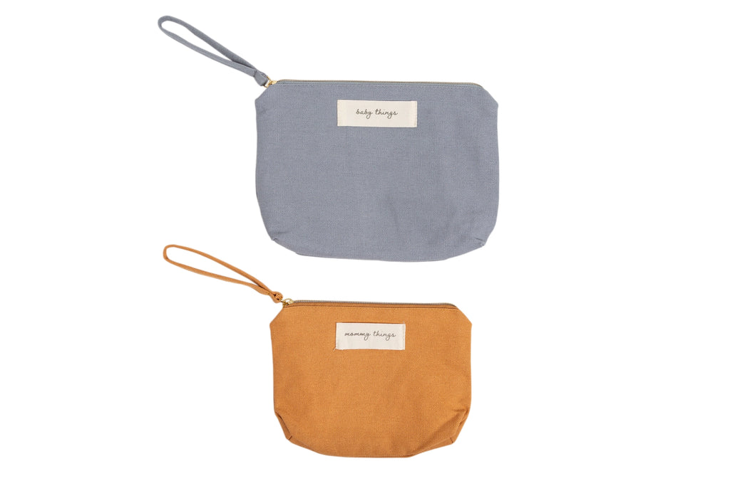 Pearhead Mom Things & Baby Things Pouch Set