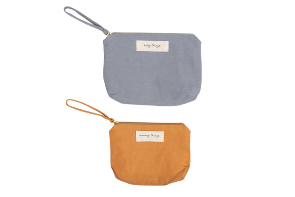 Pearhead Mom Things & Baby Things Pouch Set