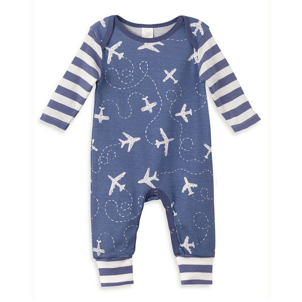 Tesa Babe Airplanes Soft Cotton Romper
