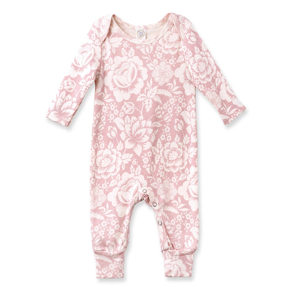Tesa Babe Vintage Rose Pink Cotton Romper