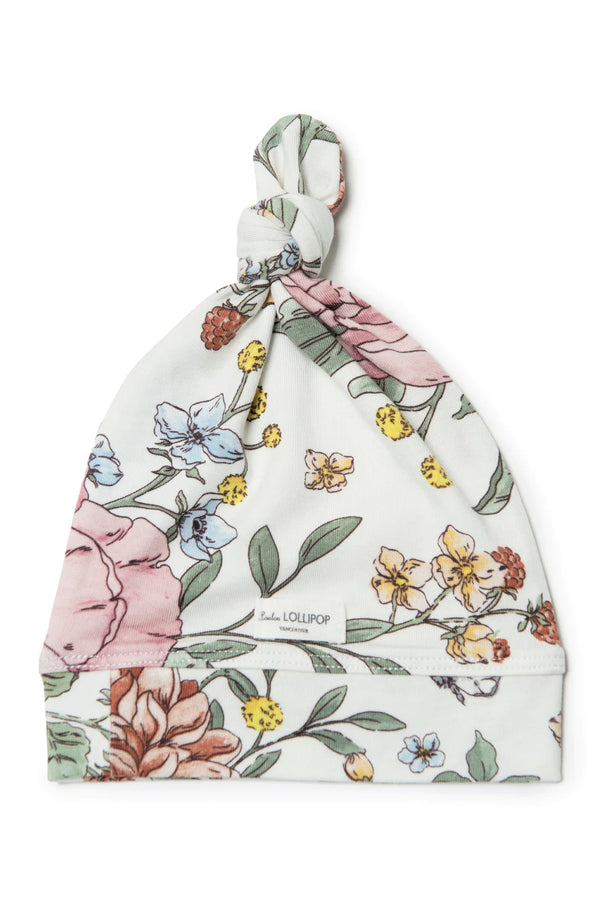 Loulou Lollipop Top Knot Beanie