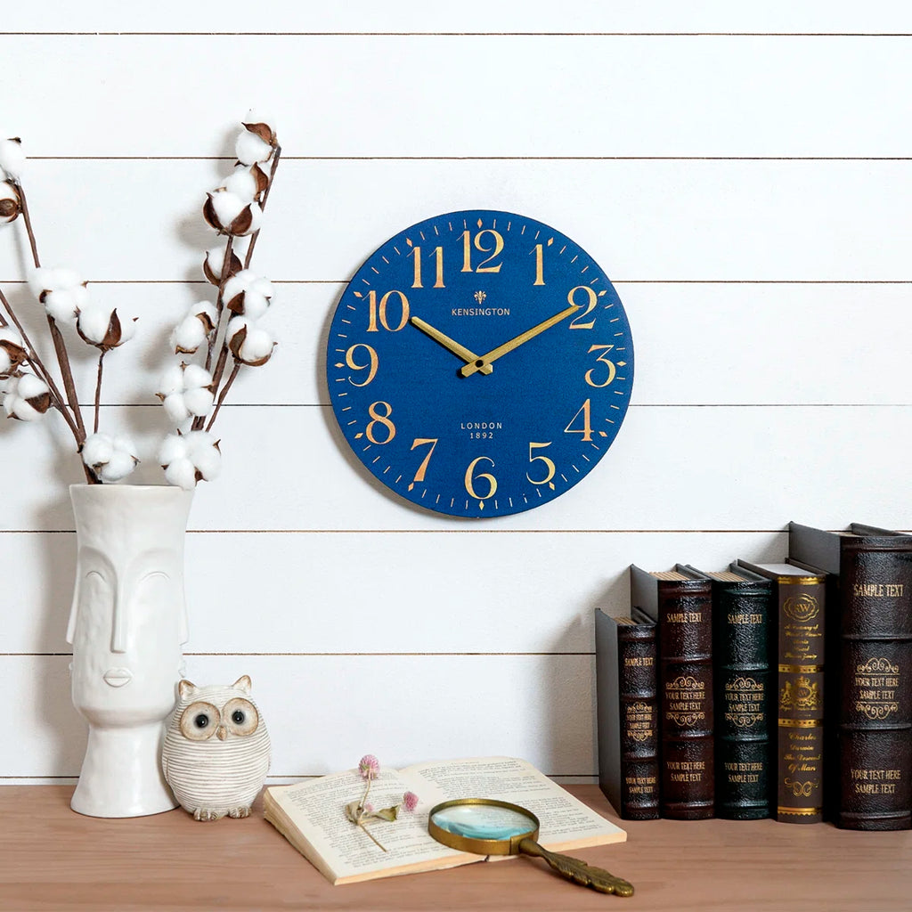 Calming Blue Lactation Room Wall Clock