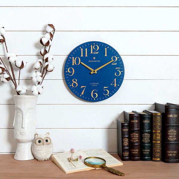 Calming Blue Lactation Room Wall Clock