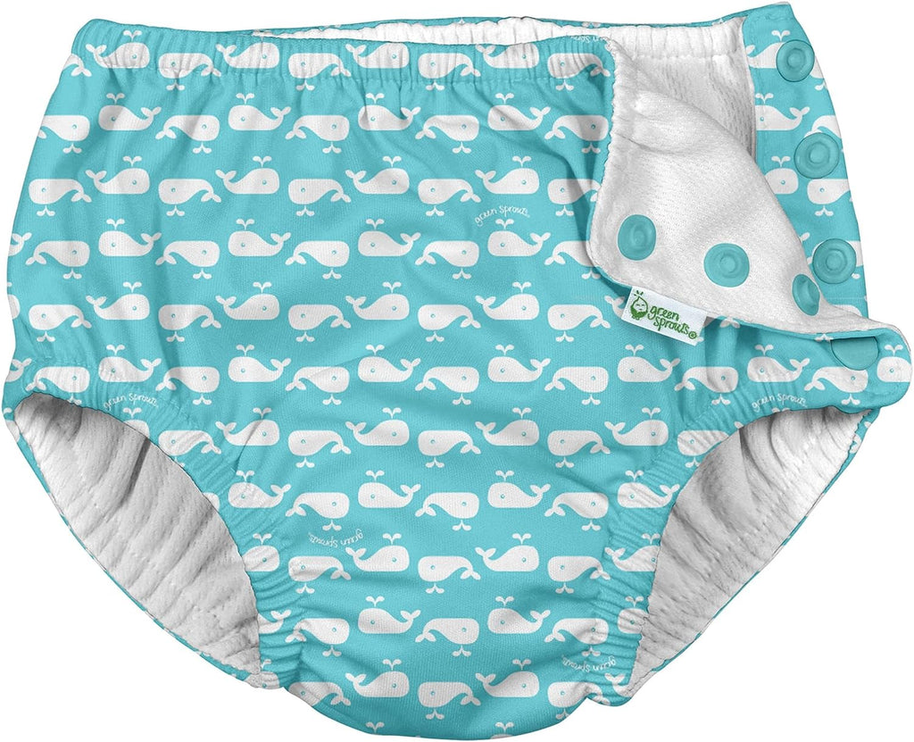 Green Sprouts Snap Reusable Swimsuit Diaper